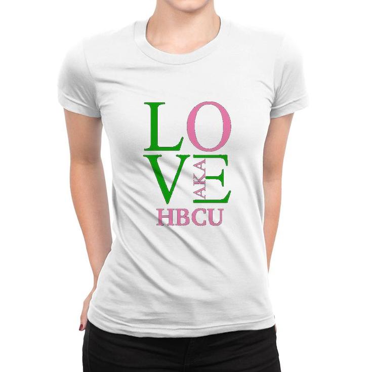 Hbcu Love Aka Paraphernalia Aphla Women T-shirt