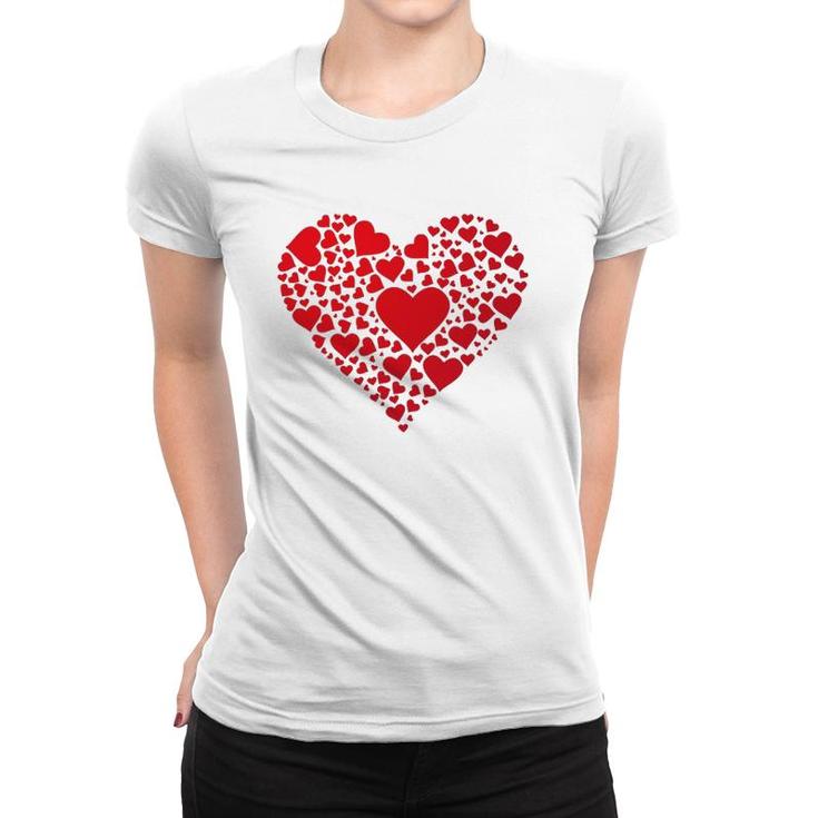 Heart Of Hearts Cute Valentines Day Gift Women Girls Women T-shirt