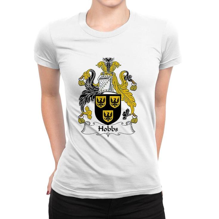 Hobbs Coat Of Arms - Family Crest Women T-shirt