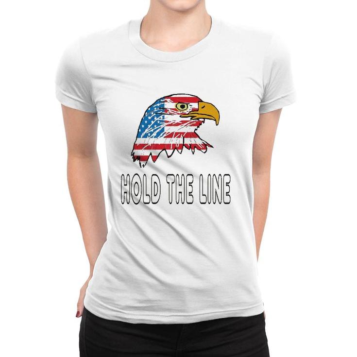Hold The Line Vintage Women T-shirt