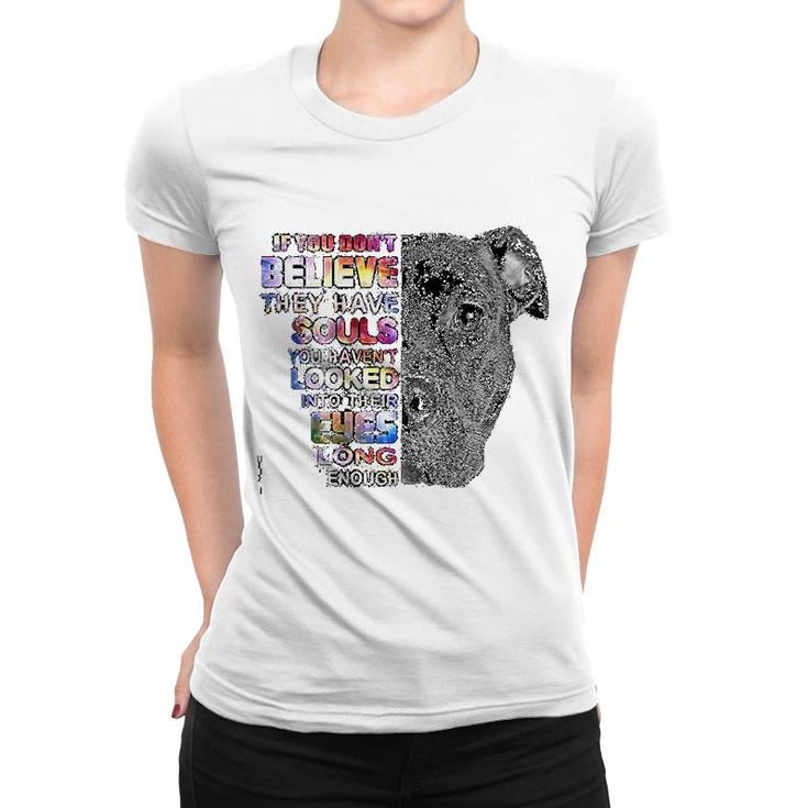 I Love My Pitbull Women T-shirt