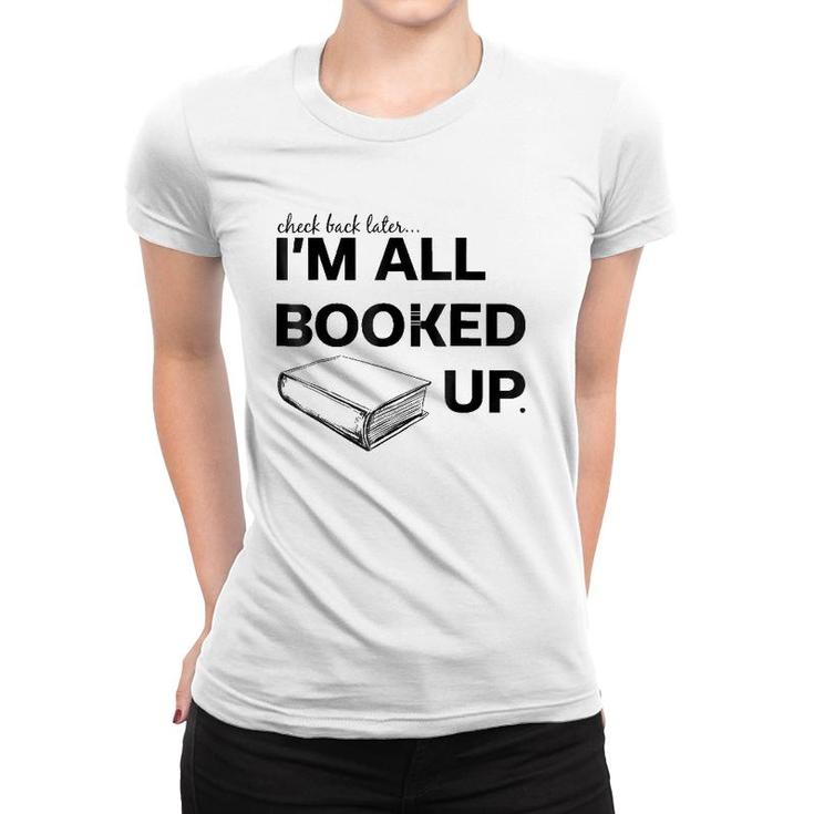 I'm All Booked Up Vintage Women T-shirt