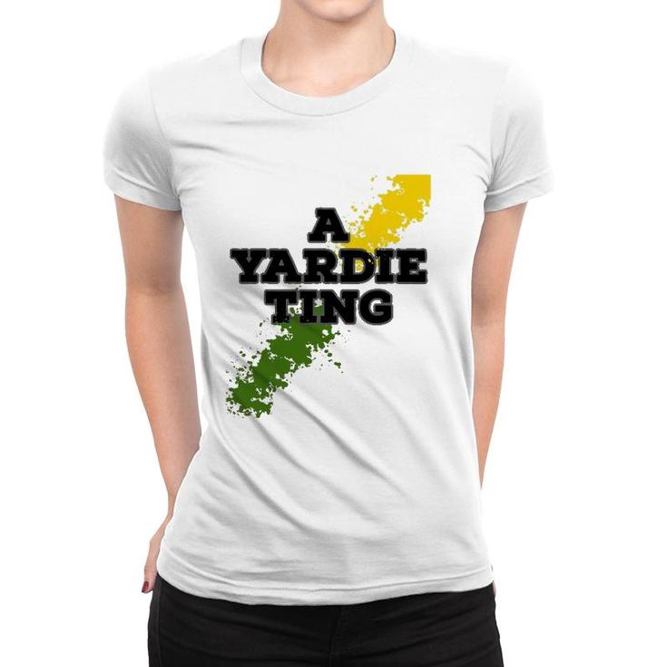 Jamaican Caribbean Yardie Ting Style Women T-shirt