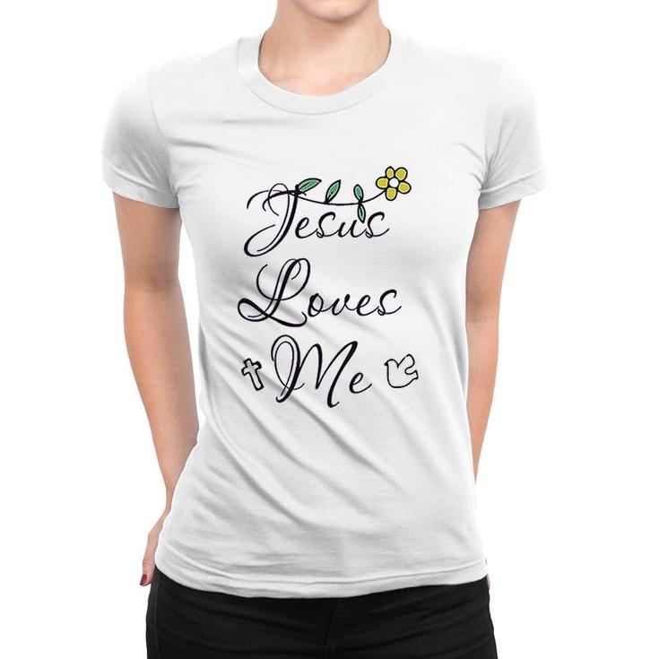 Jesus Loves Me Christian Women T-shirt