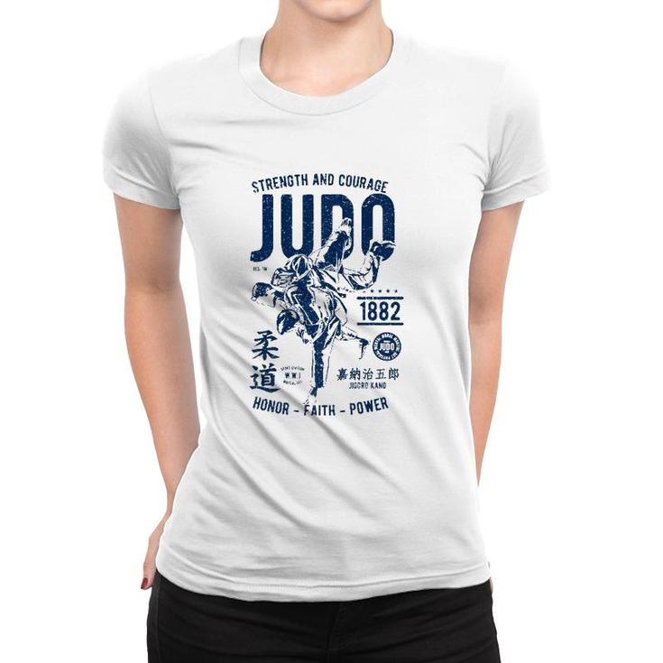 Judo Tee Clothing Cool Vintage Fighter Men Boy Girl Women T-shirt