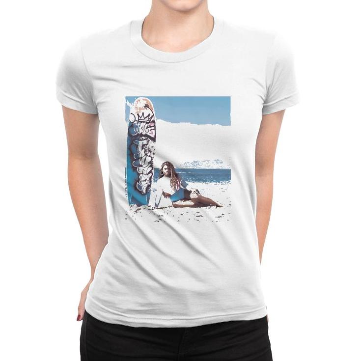 June Jambalaya Surfboard Beach Gift Women T-shirt June Jambalaya Surfboard Beach Gift Women T-shirt