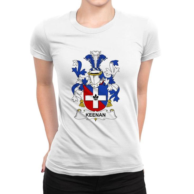 Keenan Coat Of Arms - Family Crest Women T-shirt