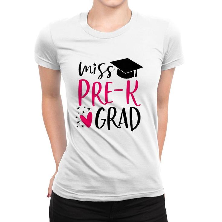 Kids Pre-K Graduation  For Girl 2019 Prek Miss Pre-K Grad Women T-shirt