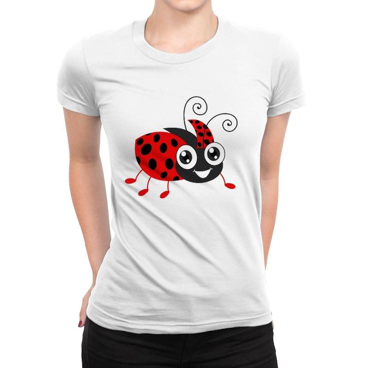 Ladybugs Nature Lover Ladybeetle Insect Fans Entomophila Women T-shirt
