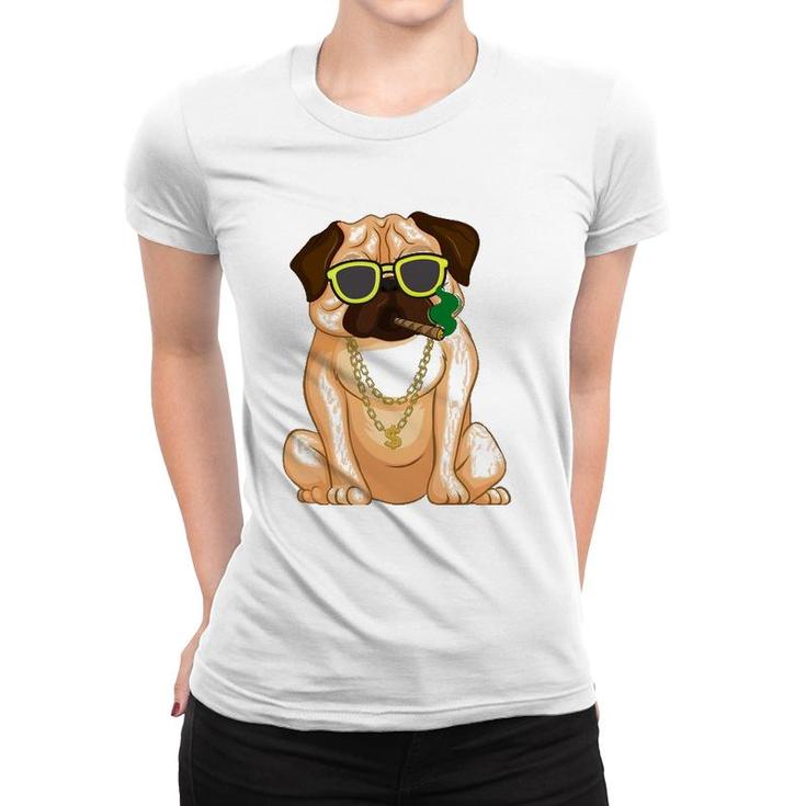 Lazy English Bulldog Dog Lover Funny Women T-shirt