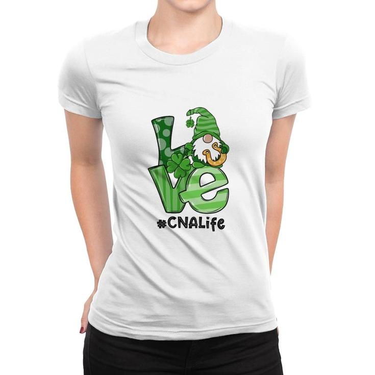 Love St Patrick's Day Cna Women T-shirt
