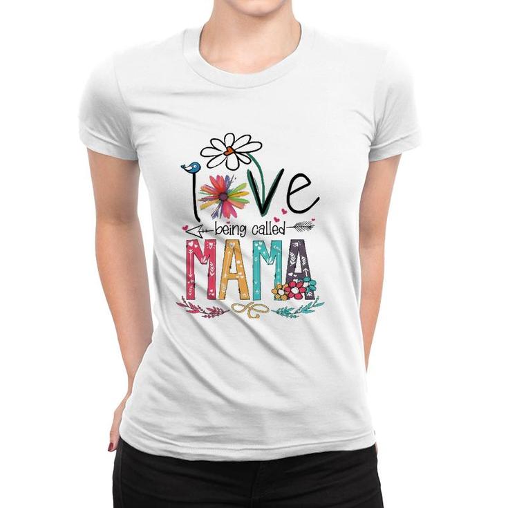 Lover I Love Being Called Grandma Mimi Nana Gigi Mama Tee Women T-shirt