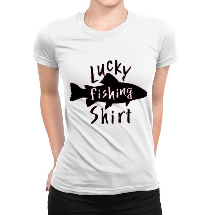 Lucky Fishing Fish Youth Women T-shirt