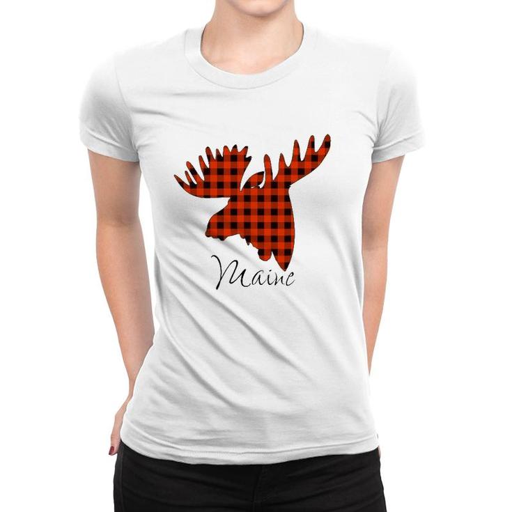 Maine Moose State State Of Maine Women T-shirt