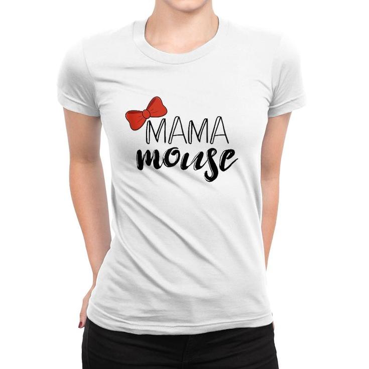 Mama Mouse , Family Vacation Mouse Matching Women T-shirt