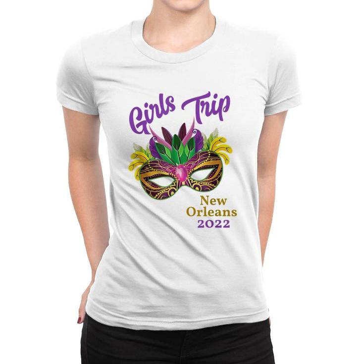 Mardi Gras Girls Trip 2022 New Orleans Bachelorette Party Women T-shirt