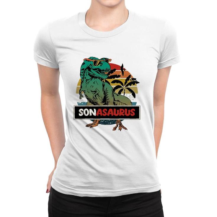 Matching Family Sonasaurusrex - Son Women T-shirt