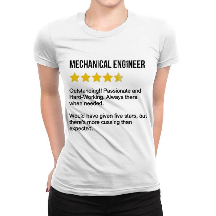 Mechanical Engineer Review Women T-shirt