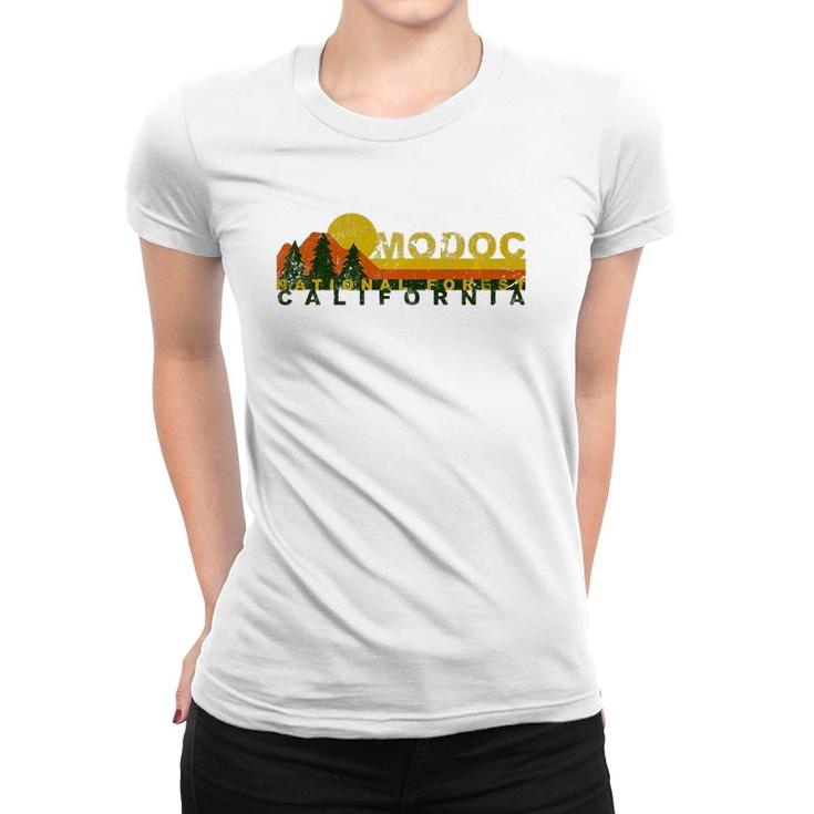 Modoc National Forest Vintage Retro  Women T-shirt