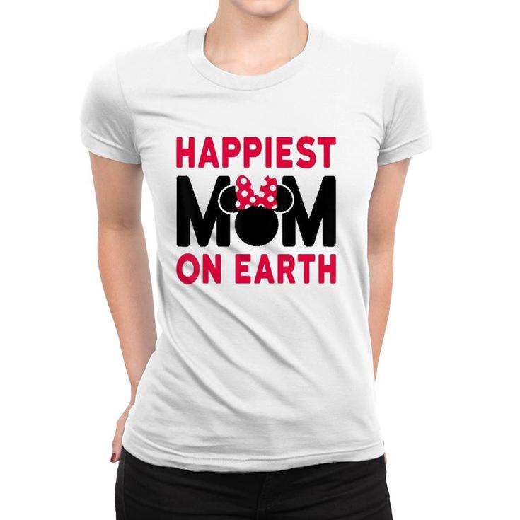 Mother's Day Happiest Mom Women T-shirt