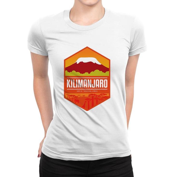 Mount Kilimanjaro Tanzania Africa Women T-shirt