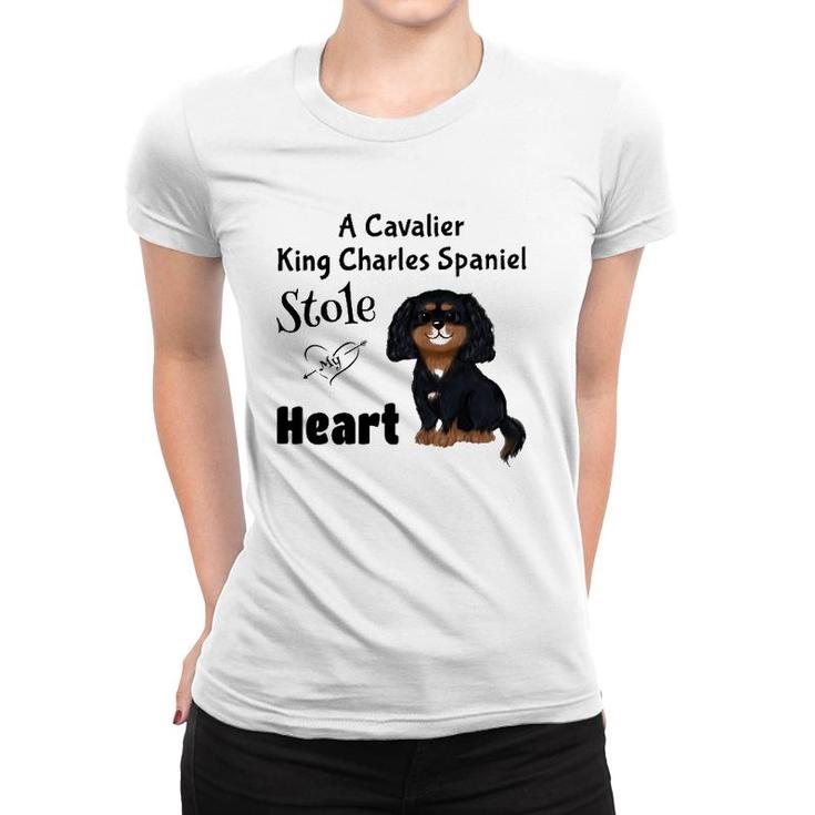 My Black And Tan Cavalier King Charles Spaniel Women T-shirt