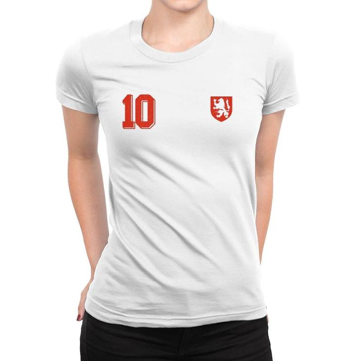 Netherlands Or Holland Design In Football Soccer Style Women T-shirt