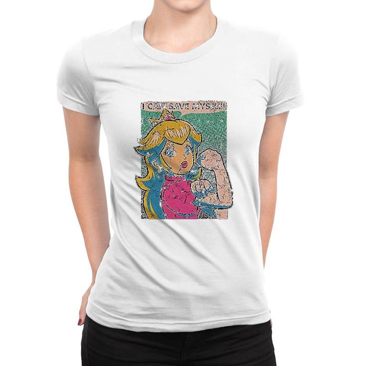 New Graphic Princess I Can Save Myself Women T-shirt
