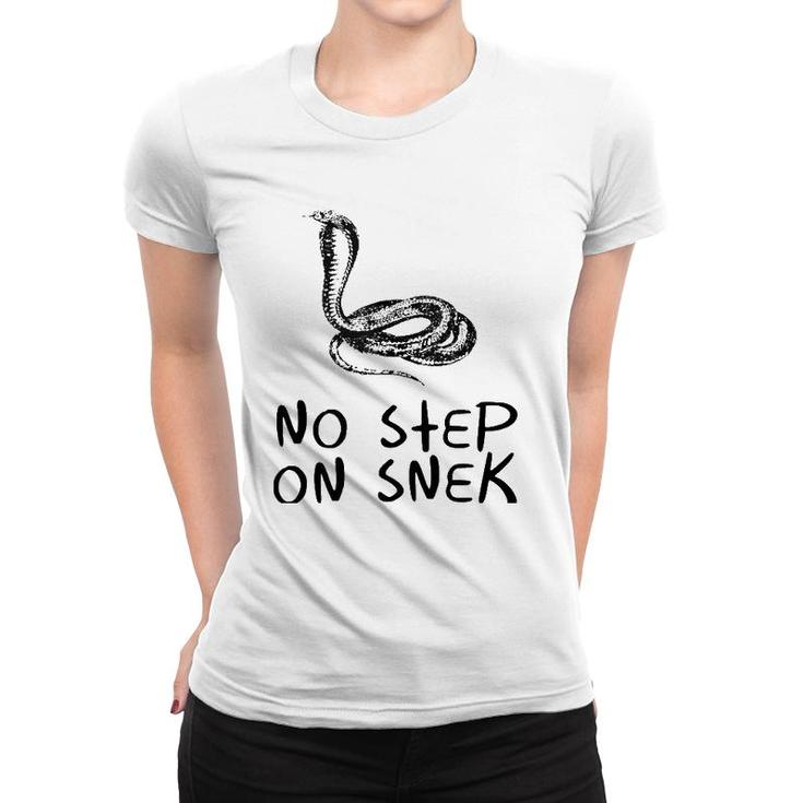 No Step On Snek Patriotic Parody  Women T-shirt