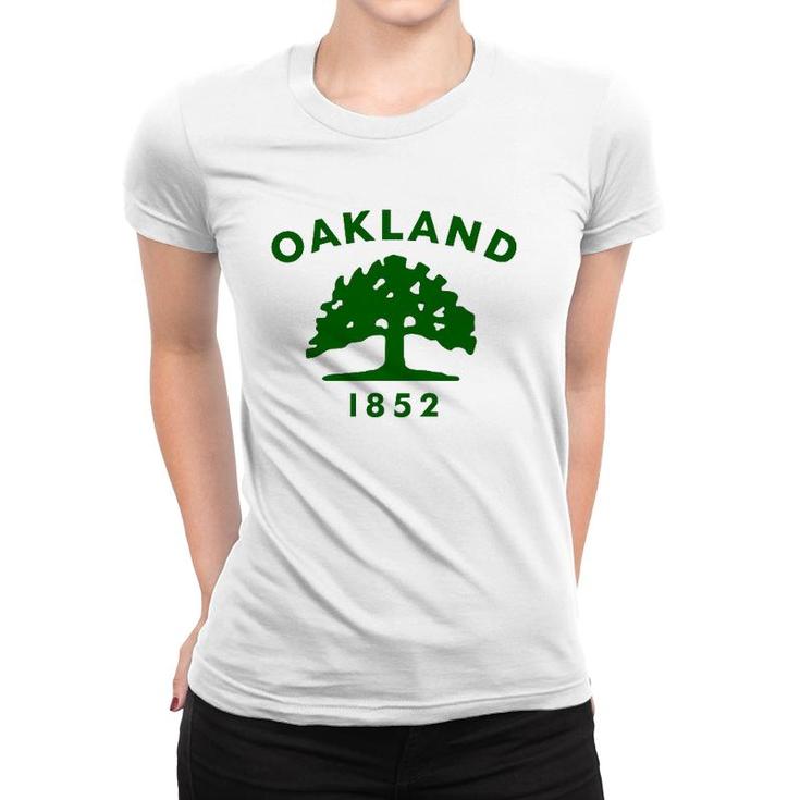Oakland City Flag State Of California Women T-shirt