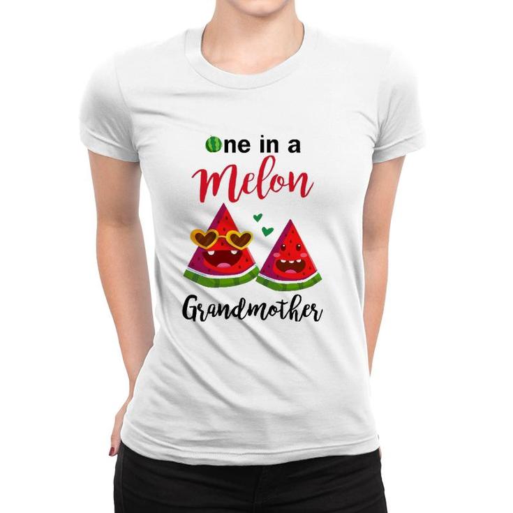 One In A Melon Grandmother Watermelonsummer Women T-shirt