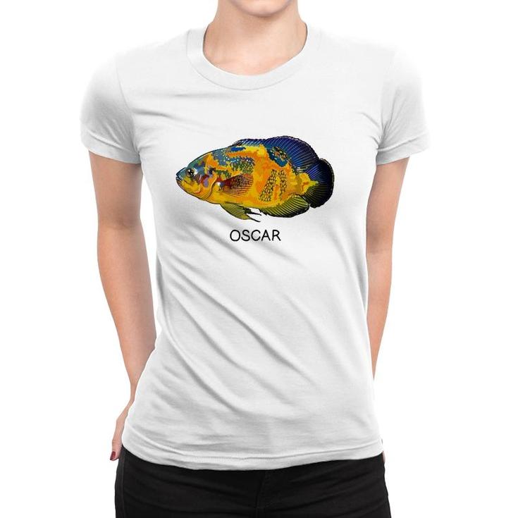 Oscars Freshwater Aquarium Fish Women T-shirt