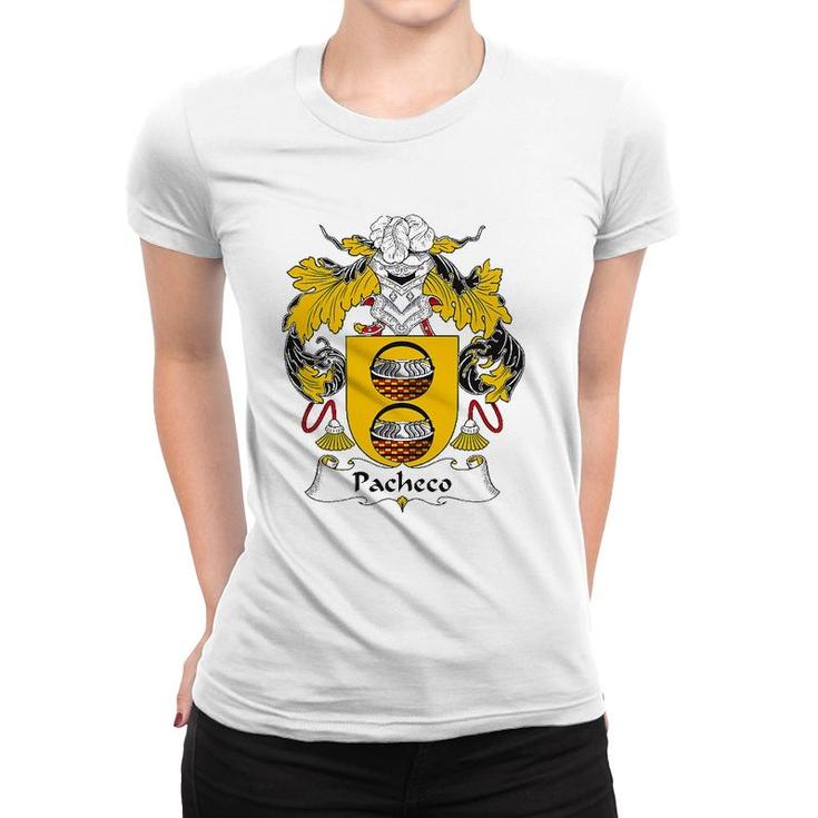 Pacheco Coat Of Arms Family Crest Women T-shirt