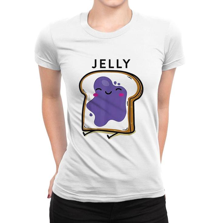 Peanut Butter And Jelly Matching Couple Women T-shirt