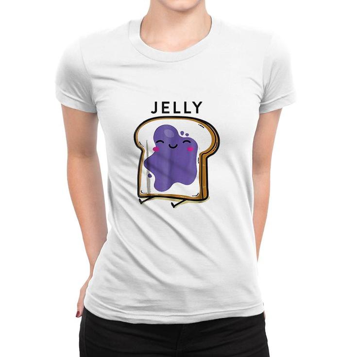 Peanut Butter Jelly Matching Grape Best Friend Women T-shirt