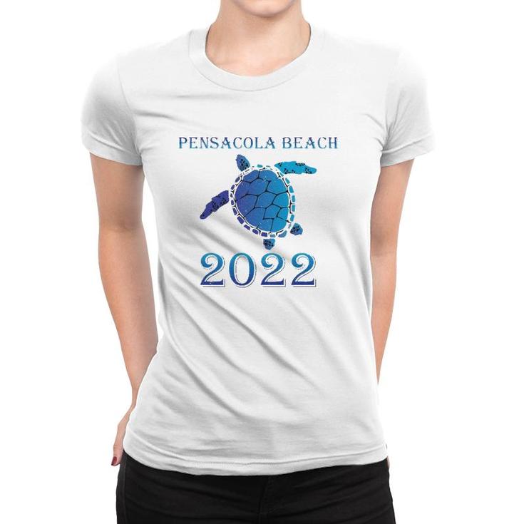 Pensacola Beach Florida Spring Break 2022 Sea Turtle Women T-shirt