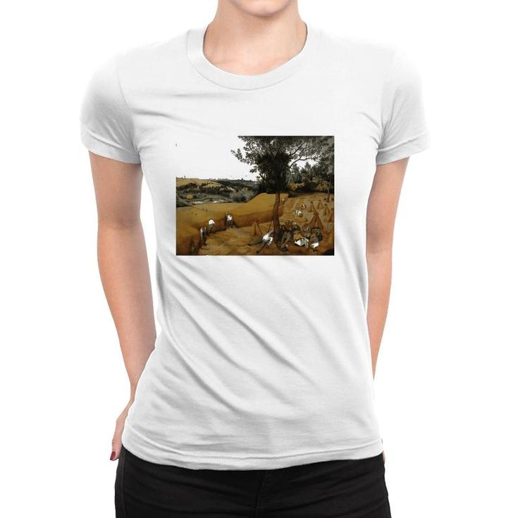 Pieter Bruegel The Elder's The Harvesters Women T-shirt