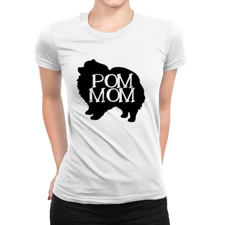 Pomeranian Dog Lover Pom Mom Women T-shirt