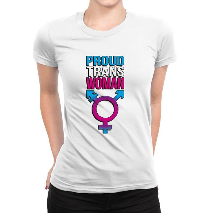 Proud Trans Woman Transgender Pride Women T-shirt