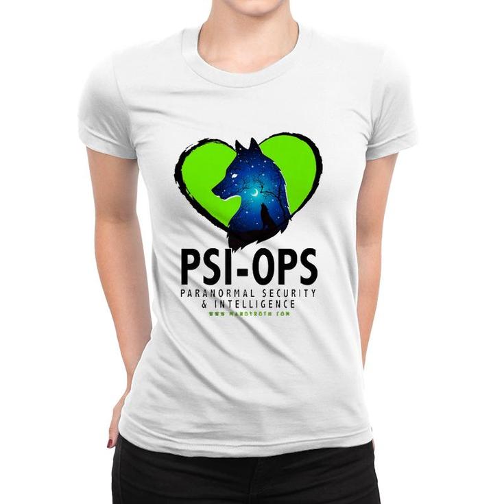 Psi Ops Paranormal Security And Intelligence Women T-shirt