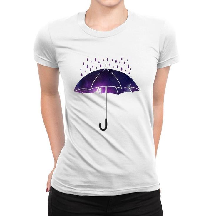 Rain Purple  Women T-shirt