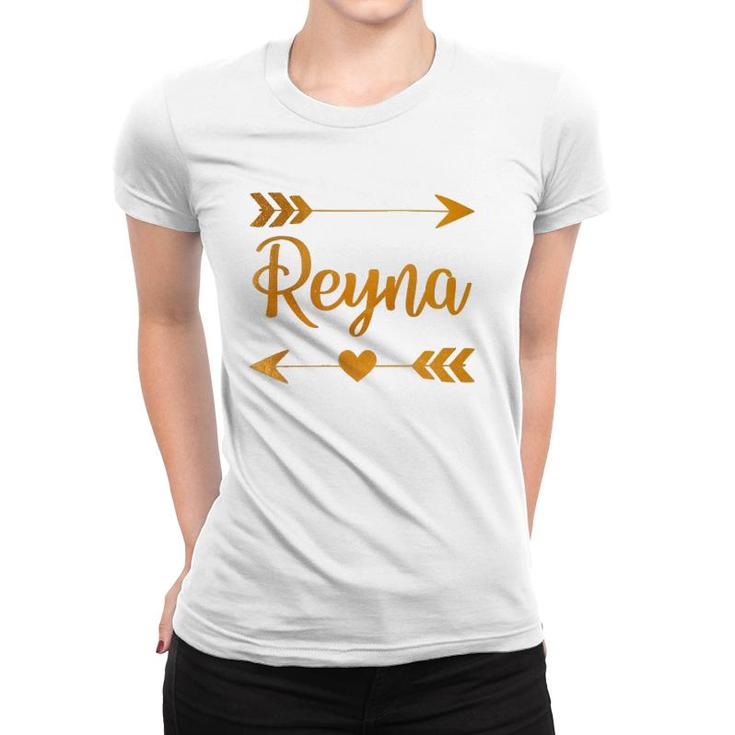 Reyna Personalized Name Funny Birthday Custom Mom Gift Idea Women T-shirt