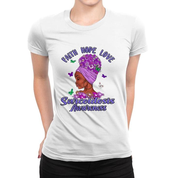 Sarcoidosis Awareness Besnier Boeck Schaumann Disease Relate Women T-shirt