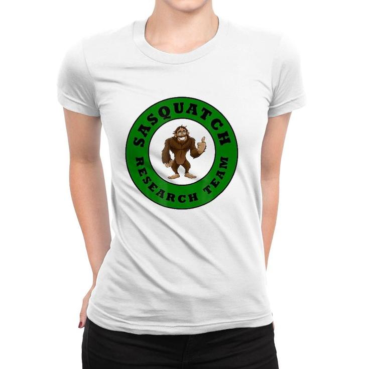 Sasquatch Research Team Bigfoot Women T-shirt