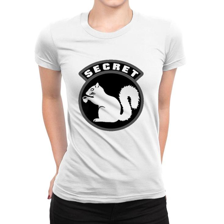 Secret Squirrel Military Intelligence Field Patch Women T-shirt