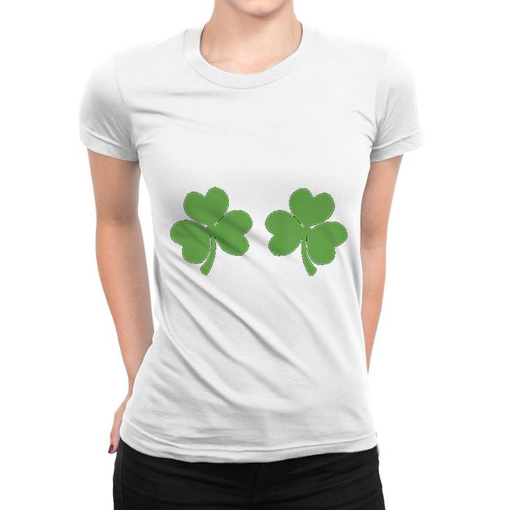 Shamrocks St Patricks Day Women T-shirt