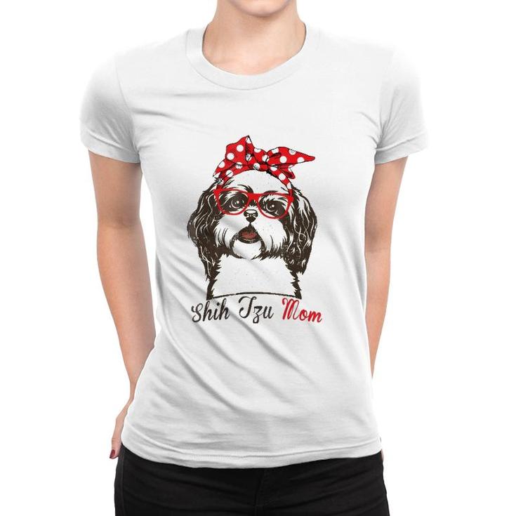 Shih Tzu Mom  For Dog Lovers-Mothers Day Women T-shirt