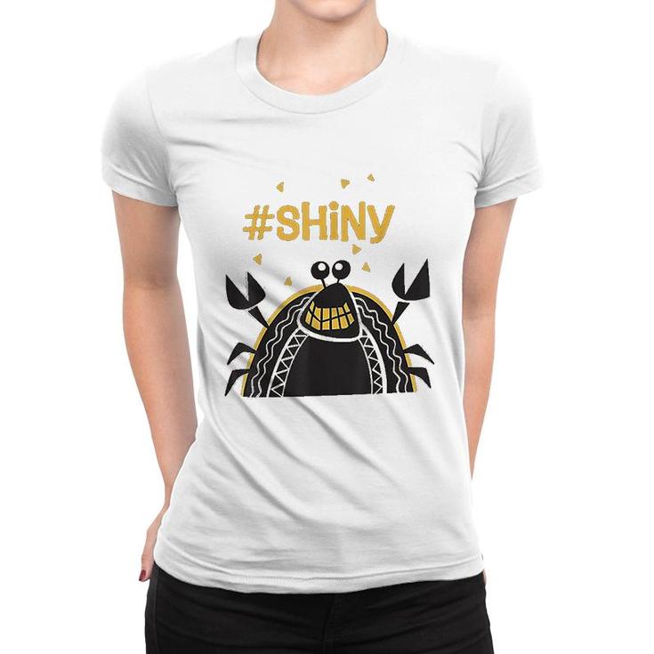Shiny Crab Graphic Women T-shirt