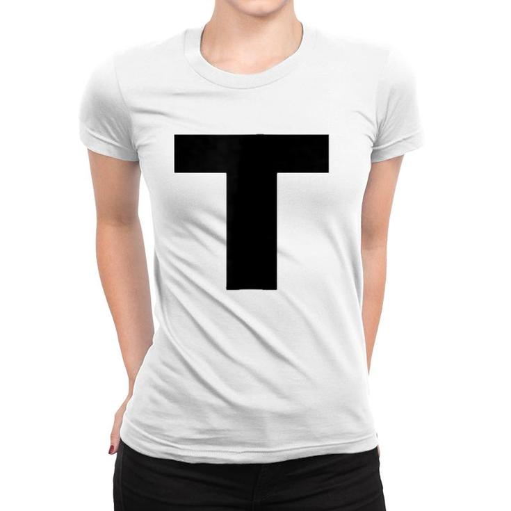 Simple Letter T Women T-shirt