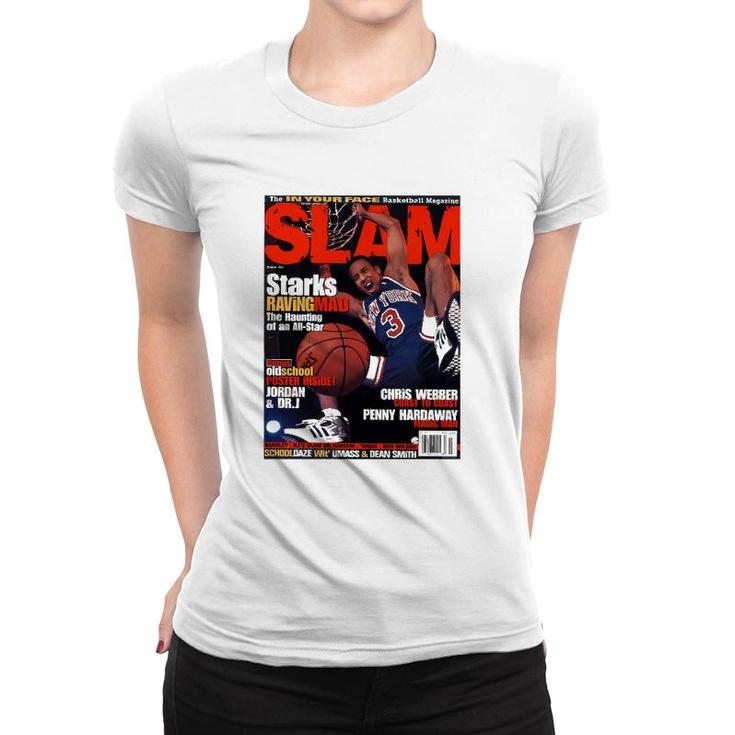 Slam Starks Ravingmad The Haunting Of An All-Star Women T-shirt